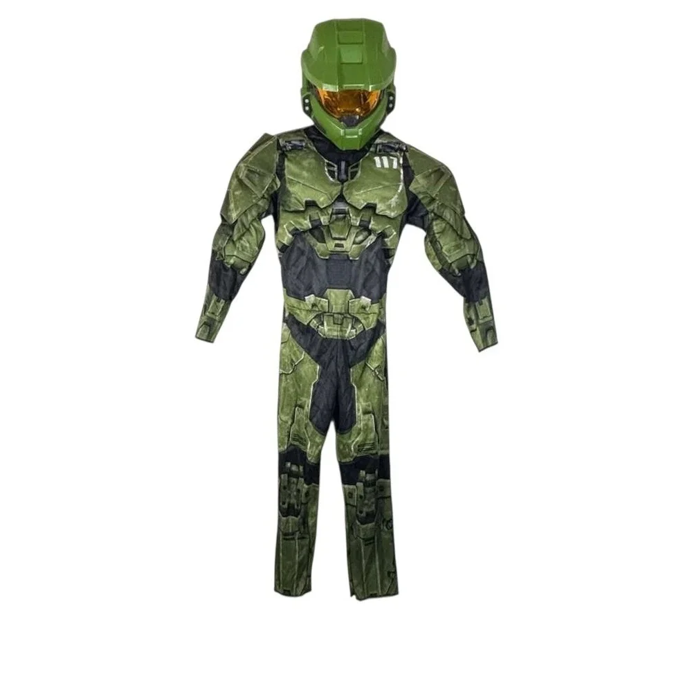 Halo Infinite Master Chief Child Costume Size M (7–8) Official Disguise Licensed - Picture 2 of 8